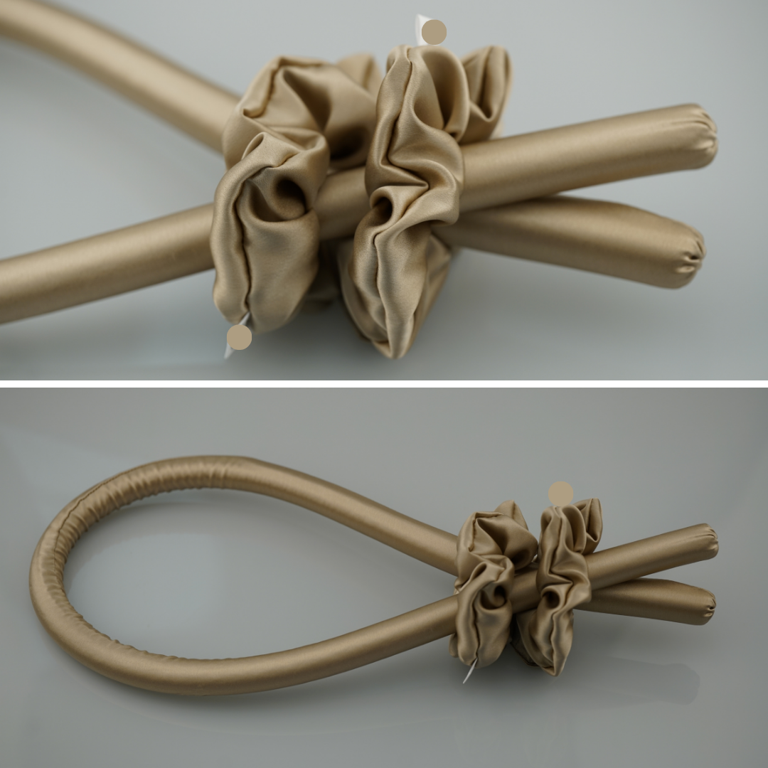 Silk Heatless Hair Curler (EPE Filled)丨Custom Brand