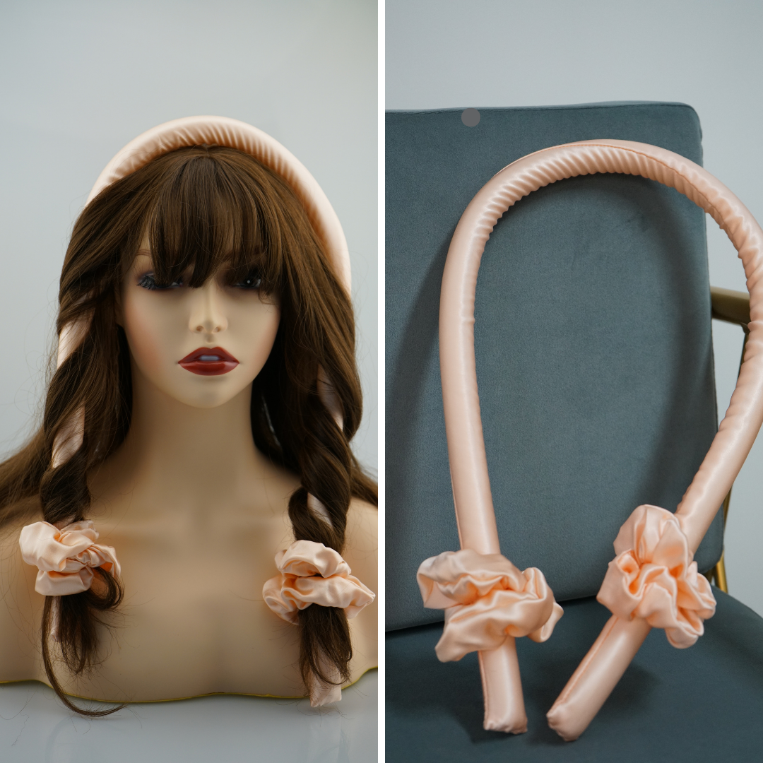 Silk Heatless Hair Curler (EPE Filled)丨Custom Brand