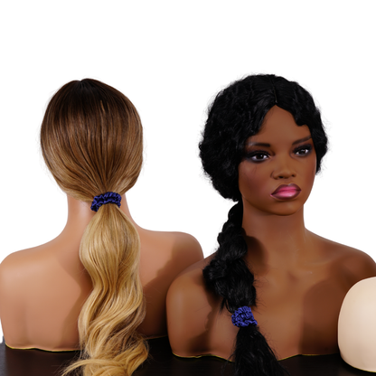 Mini Silk Scrunchies Wholesale - Mix Colors & Fixed Fee