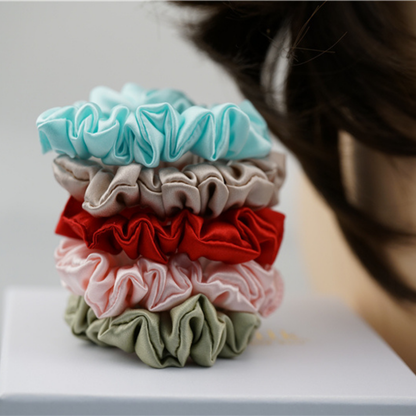 Classic Silk Scrunchie Wholesale - Mix Colors & Fixed Fee