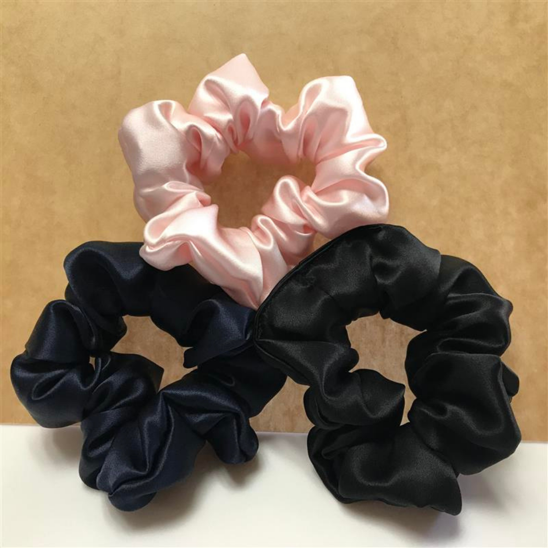 Custom Silk Scrunchie Large丨Custom Brand