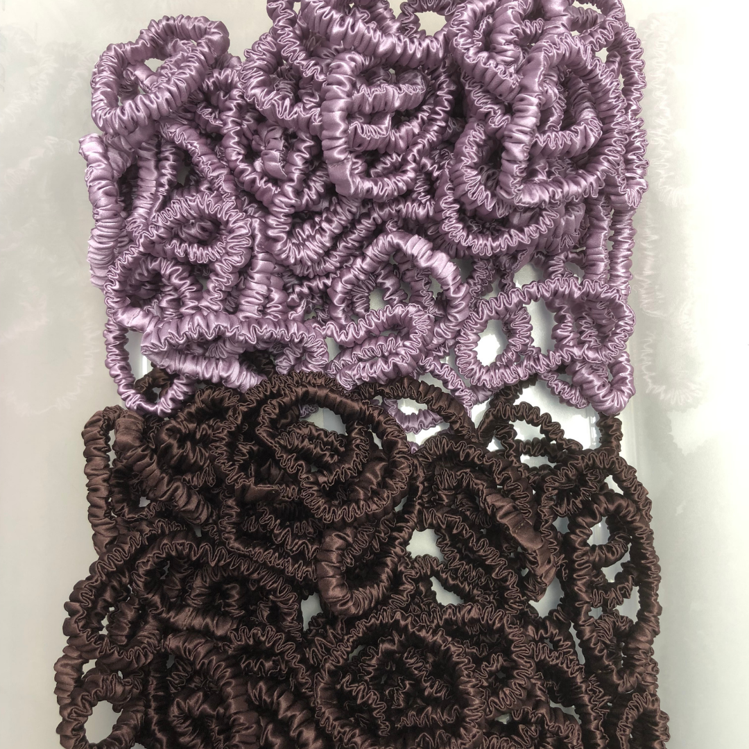 Mini Silk Scrunchies Wholesale - Mix Colors & Fixed Fee