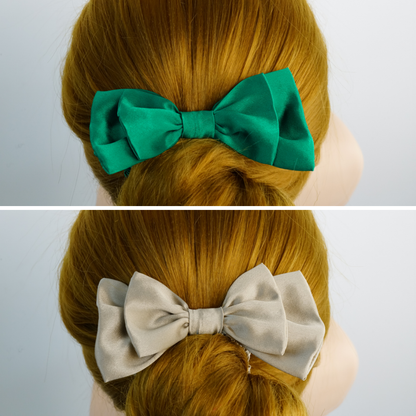 Custom Silk Scrunchie with Bowknot丨Custom Brand