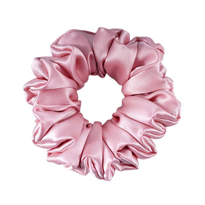 Fluffy Large Silk Scrunchie Wholesale - Mix Colors & Fixed Fee