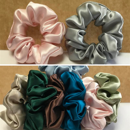 Custom Silk Scrunchie Large丨Custom Brand
