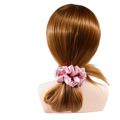 Fluffy Large Silk Scrunchie Wholesale - Mix Colors & Fixed Fee