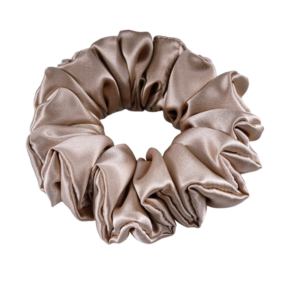 Fluffy Large Silk Scrunchie Wholesale - Mix Colors & Fixed Fee