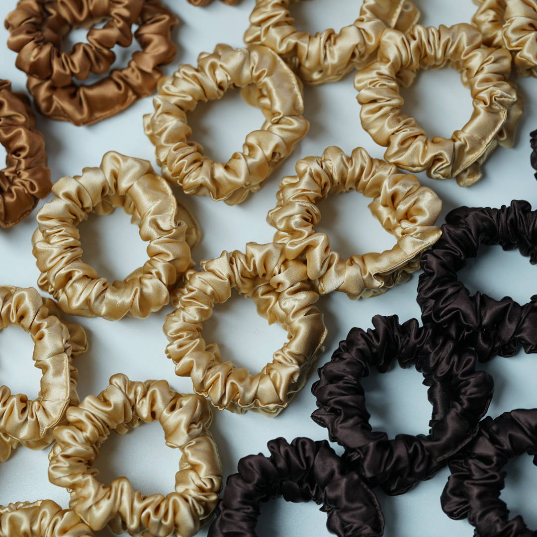 Classic Silk Scrunchie Wholesale - Mix Colors & Fixed Fee
