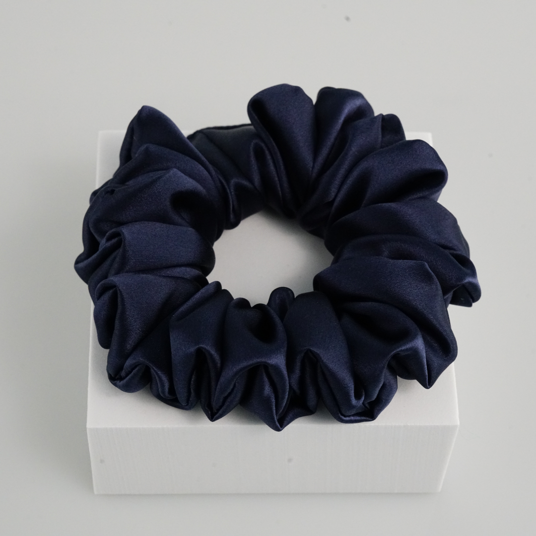 Fluffy Large Silk Scrunchie Wholesale - Mix Colors & Fixed Fee