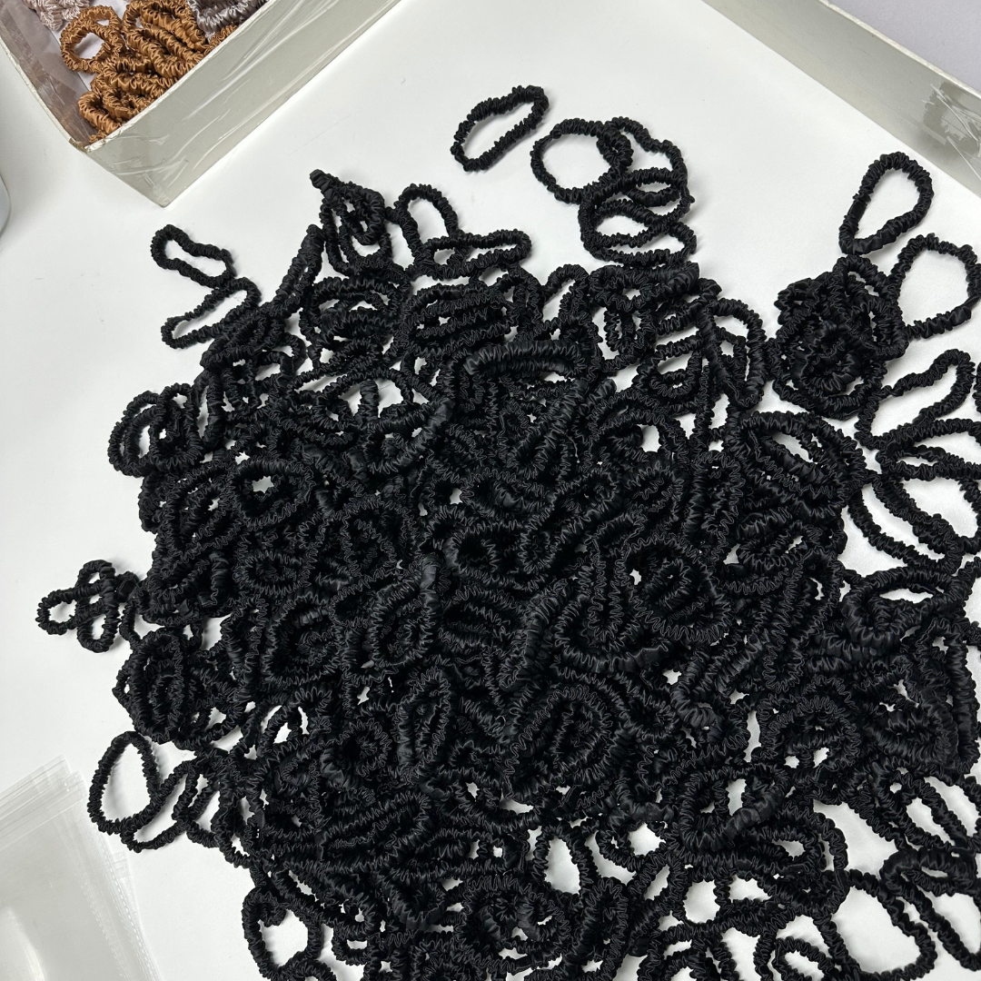 Mini Silk Scrunchies Wholesale - Mix Colors & Fixed Fee