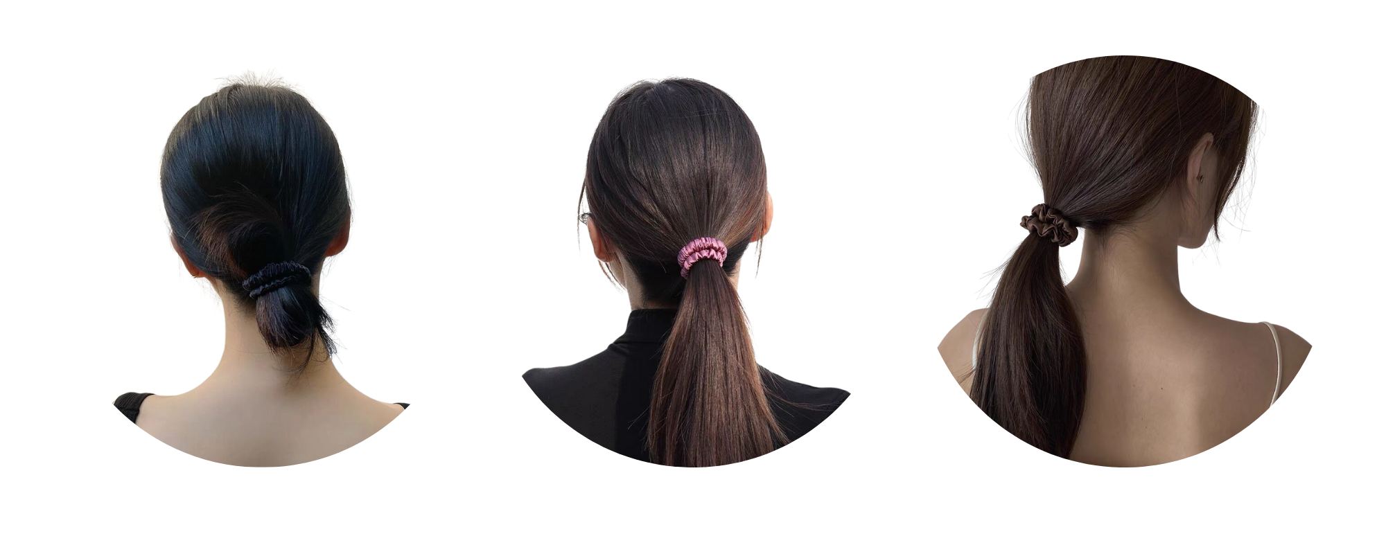 small silk scrunchie custom wholesale, custom brand low MOQ, 1 piece wholesale