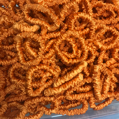 Mini Silk Scrunchies Wholesale - Mix Colors & Fixed Fee