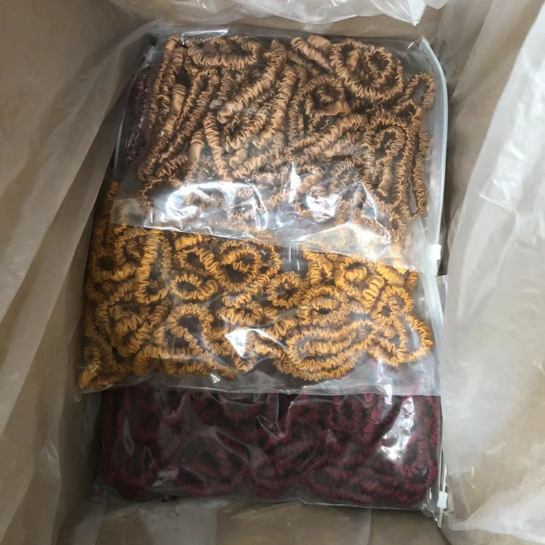Mini Silk Scrunchies Wholesale - Mix Colors & Fixed Fee