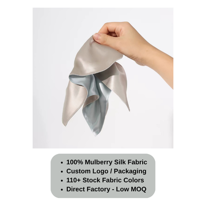 Custom Silk Scrunchie Windmill丨Custom Brand & Bulk Wholesale